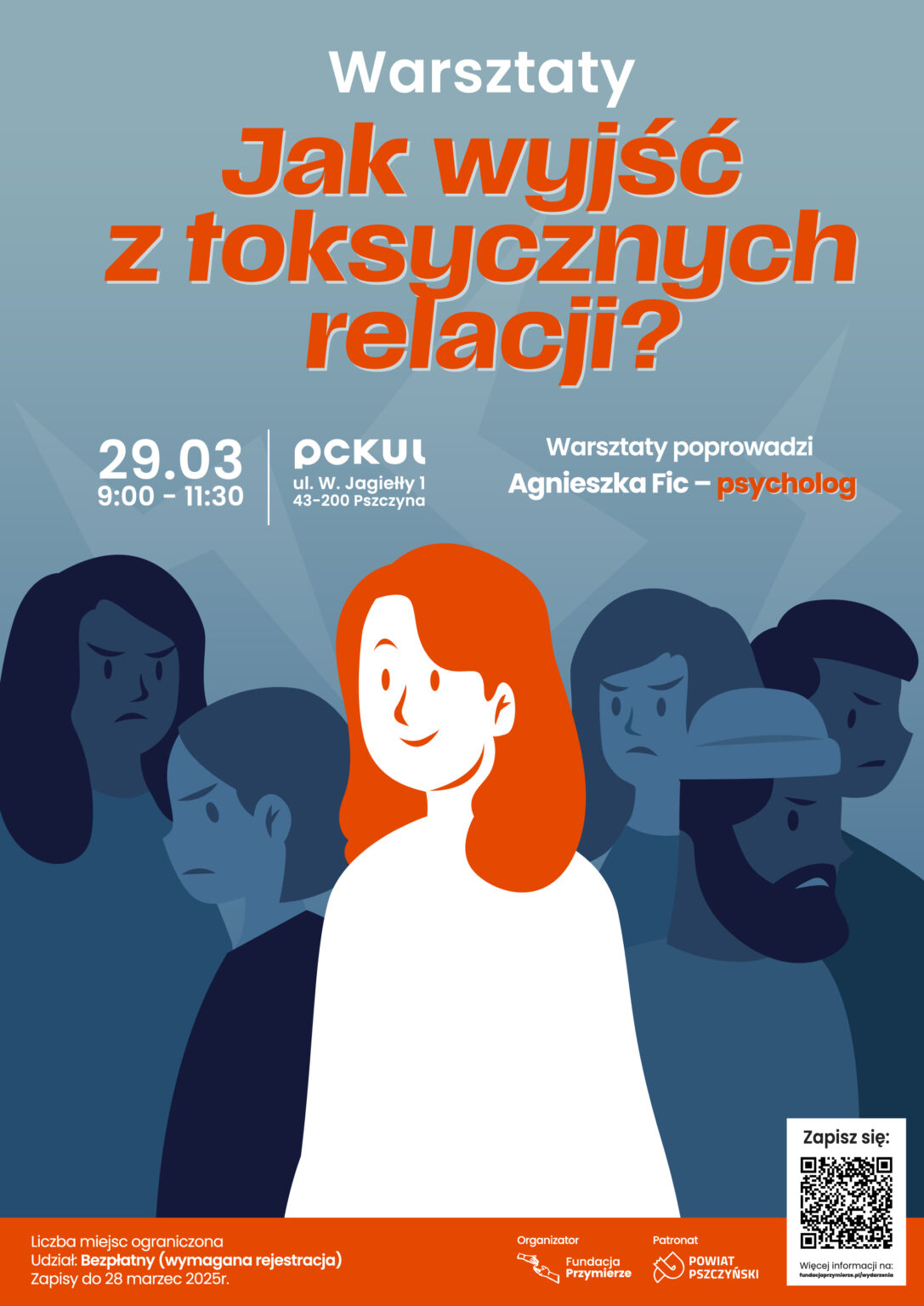 Plakat wydarzenia: Jak wyjść z toksycznych relacji