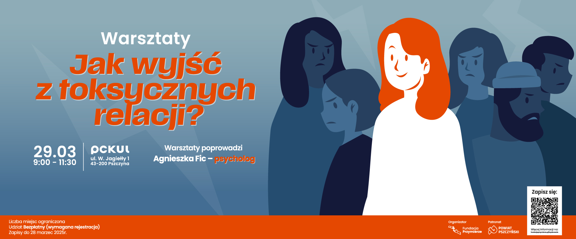 Plakat wydarzenia: Jak wyjść z toksycznych relacji