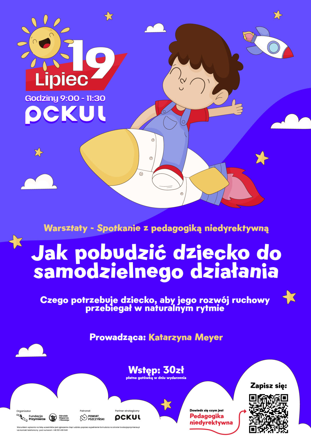 Plakat - Jak pobudzić dziecko do samodzielnego działania poziom